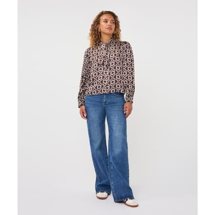 Esqualo blouse F26-14508 - Print