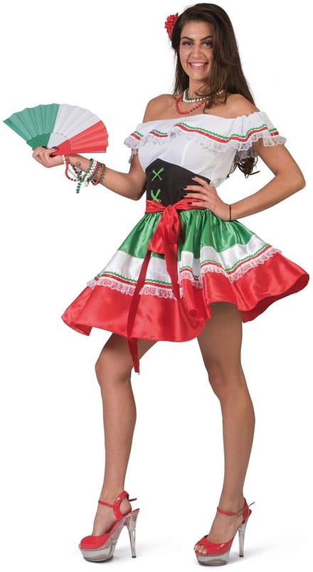 Mexicaanse jurk Maria dames