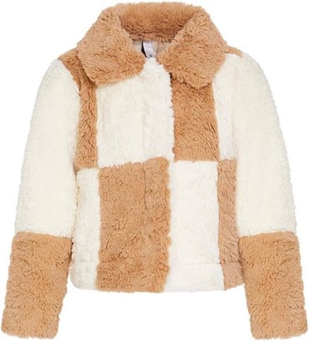 Lords x Lilies - Witte/beige vest van faux fur - Maat M