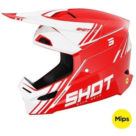 Volle motorhelm Shot Race Gear Race Sprint