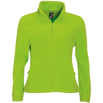 SOLS Dames/dames North Full Zip Fleece Jacket (Kalk)