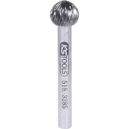 KS Tools 515.3285 Freesstift Hardmetaal Lengte 56 mm Afmeting, Ø 6 mm Werklengte 40 mm Schachtdiameter 6.0 mm