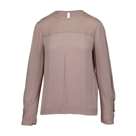 Diane Von Furstenberg lichtroze blouse - jaren 2010