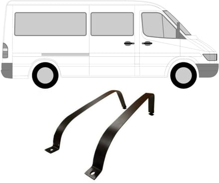 Brandstoftank klemmen voor Mercedes Sprinter 1995-2006