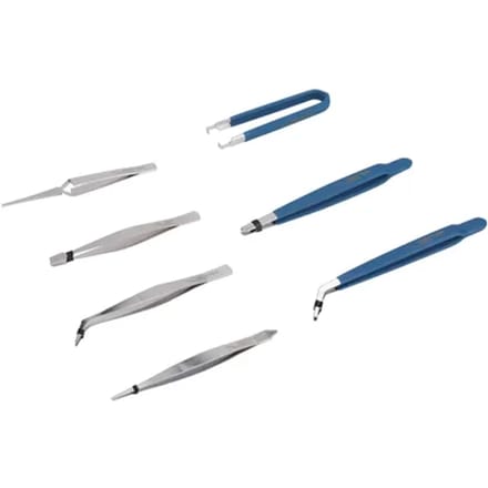 Dexter Set Precisie Tangen - Duurzaam Materiaal - 19cm