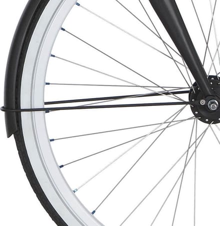 Cortina Spatbordstang voor 28 Blau black matt