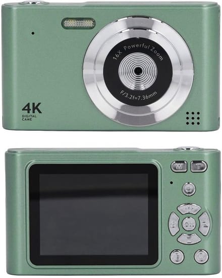 Allecto - 48Mp digitale camera - compacte vlogcamera - 2,5K Hd video