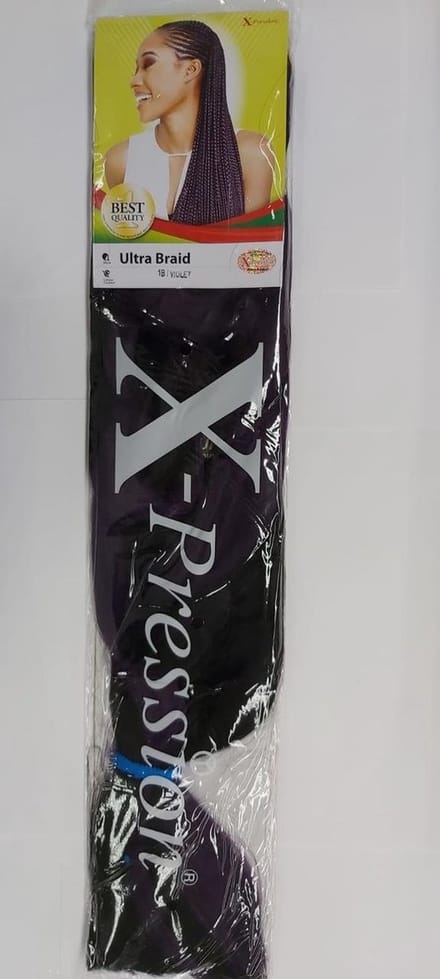 X-PRESSION - BRAID #1B/VIOLET