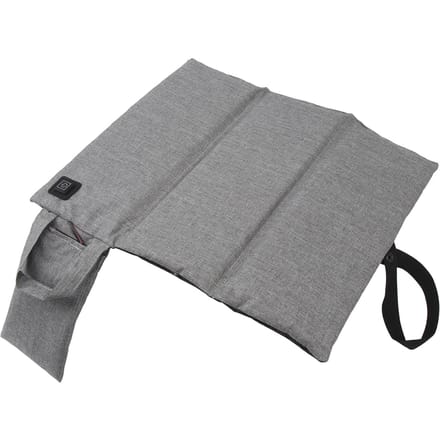 Opvouwbaar Verwarmd Zitkussen 3-Vouds USB Verwarming Verstelbare Temperatuur Verwarmd Opvouwbaar Stoelkussen gray