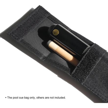 Sac de bâton de queue de billard pochette de rangement de bâton de billard étui de support de mât de queue sac de toile de tige de billard de billard black
