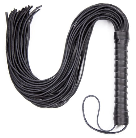Smart Moves - PVC Flogger - 62 cm - Zwart