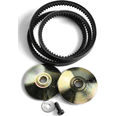 Pulley speed reduction kit.