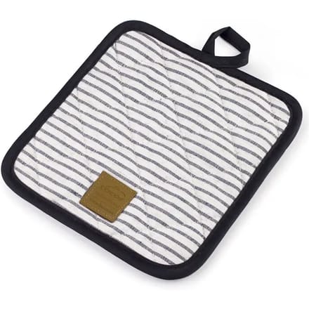 Lacor Milan Pannenlap - Lichtgrijs Gestreept - 20 x 20cm