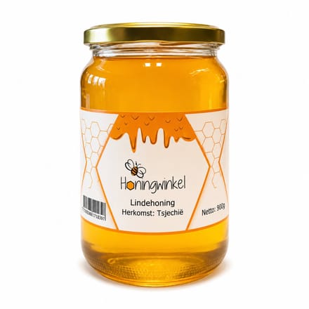 Lindehoning 900g Tsjechië Honingwinkel (vloeibaar)