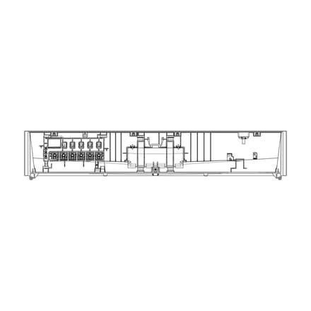 AEG controlepaneel, inox, Zanussi 8086202606