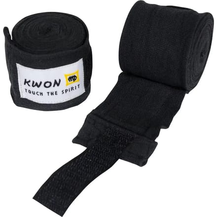 Paar niet-elastische boksriemen Kwon