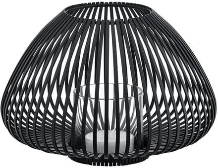 Blomus LYVA Lantaarn - H 17 cm, Ø 25 cm (S) - Zwart