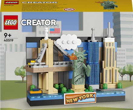 LEGO Creator New York Postcard 40519, Bouwpakket, 9 jaar, Kunststof, 253 stuk(s), 271 g
