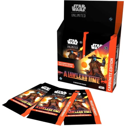 Star Wars: Unlimited A Lawless Time Carbonite Booster Display (12 Packs)