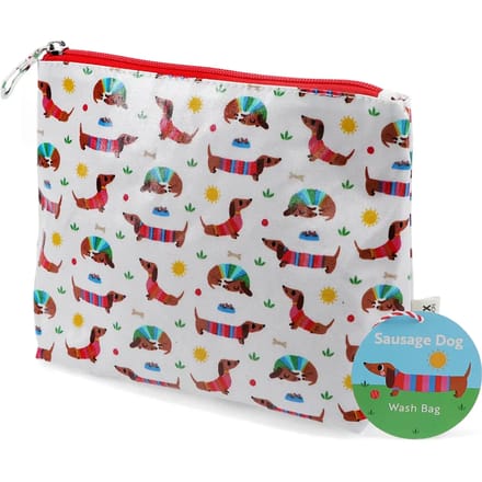 Rex London Toilettas Teckel / Washbag Sausage Dog