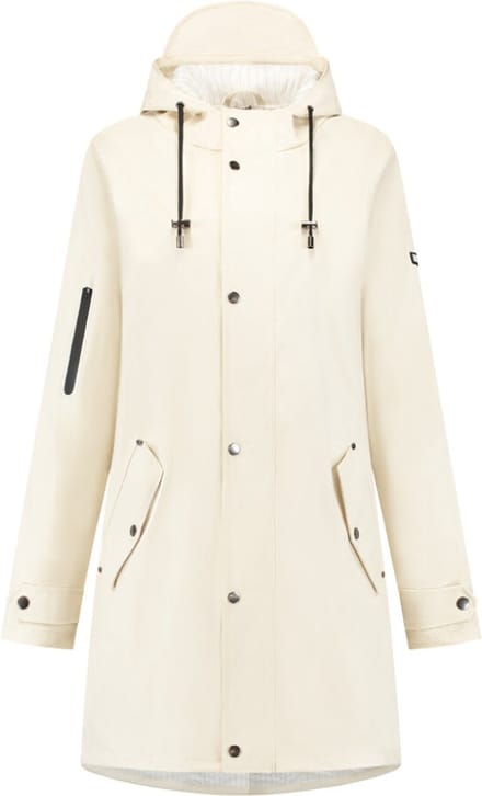 Mirage Rainfall trenchcoat soft touch L off-white