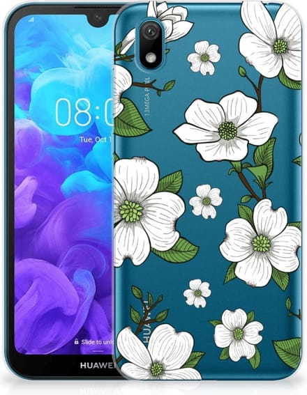 Huawei Y5 (2019) TPU Case Dogwood Flowers