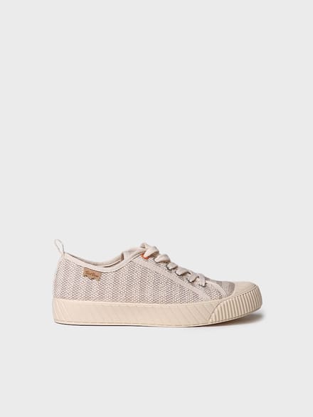 Lage sneakers voor dames van gerecyclede stof | GILDA-DL