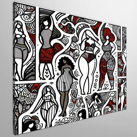 Kunstprint | Wanddecoratie | Canvas | 20 × 20 cm