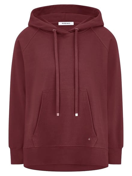 Capuchonsweatshirt Van DAY.LIKE rood