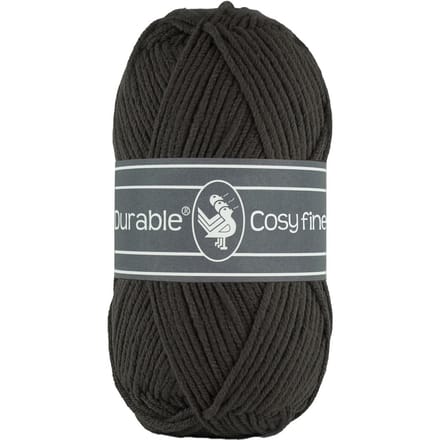 Durable Cosy Fine - 2237 charcoal - Katoen/Acryl Garen
