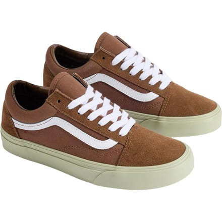 Vans Unisex Old Skool Brown Maat: 45 | Sneakers Outlet | Unisex | Bruin