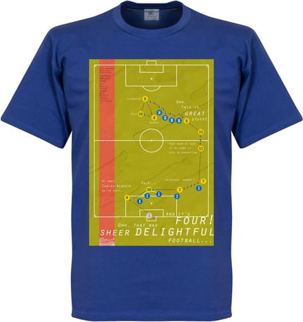 Pennarello Carlos Alberto 1970 Classic Goal T-Shirt - M
