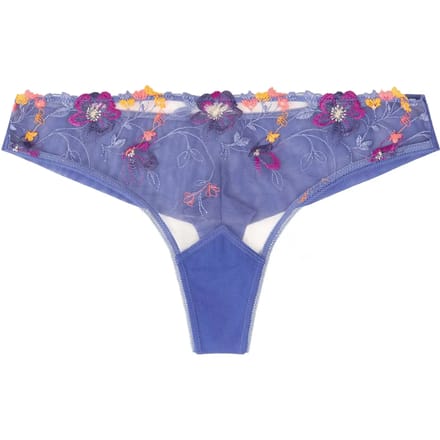 Geborduurde tanga voor vrouwen Huit La Vie est Belle