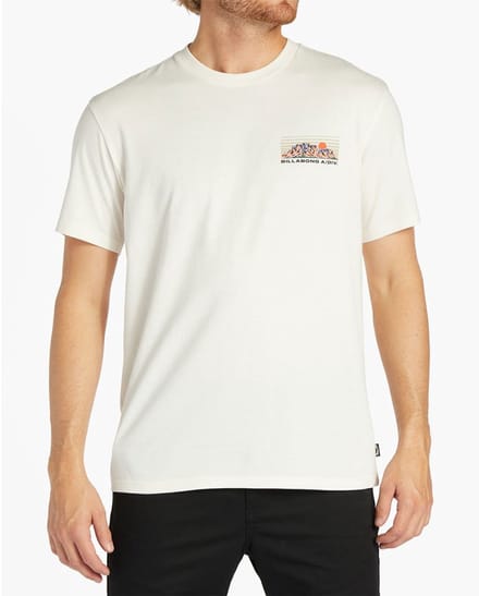 Billabong Length T-shirt Met Korte Mouwen Wit S Man