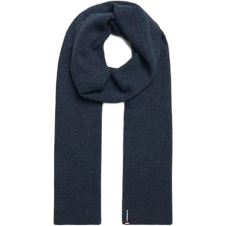 Superdry Essential Logo Gebreide Sjaal Blauw Grootte: 1SIZE