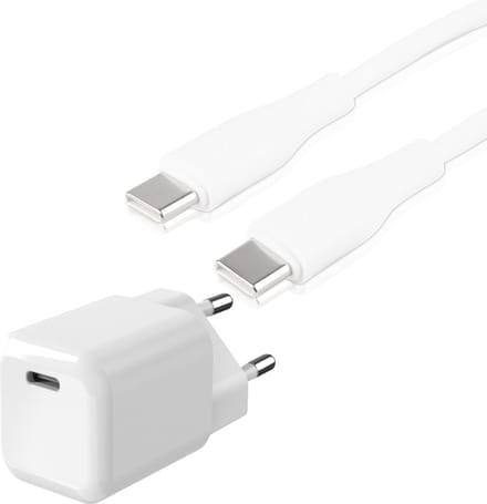 30w usb C snellader - Usb C kabel 2 meter - Usb C adapter - Oplaadstekker voor telefoon / tablet / laptop