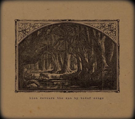 Boduf Songs - Lion Devours The Sun (CD)
