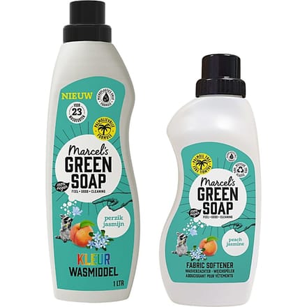 Marcel's Green Soap Was Bundel Peach & Jasmine
