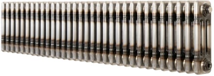 Traditionele radiator - 3-kolom - 300x1460 mm - ruw metaal