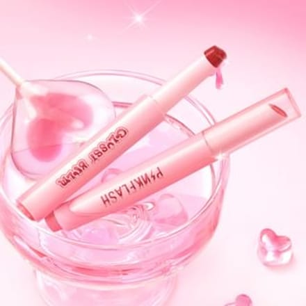 PINKFLASH - Melting Glossy Balm - 2 Colors (N) #NU01 Melon Slush - 1.6g