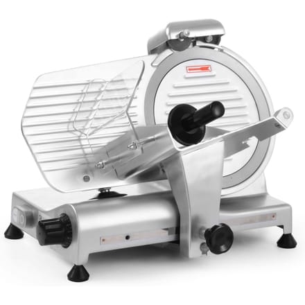 HENDI Snijmachine Profi Line – Hoog vermogen – Veiligheidsfuncties – 250 mm mes