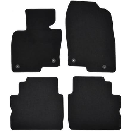 Vloermatten - Mazda - CX5 - Zwart - 4 stuks - Antislip en waterdicht