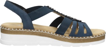 Rieker -Dames - blauw donker - sandalen - maat 40