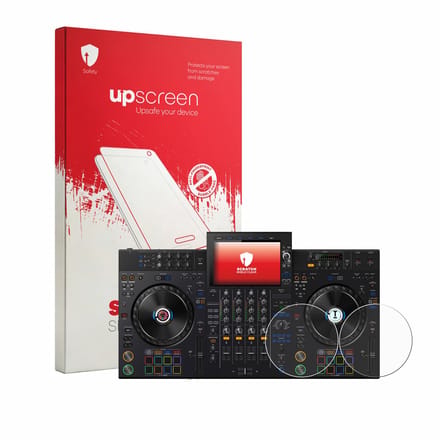 upscreen - Screenprotector voor AlphaTheta XDJ-AZ (Jog) - Folie Beschermfolie transparant