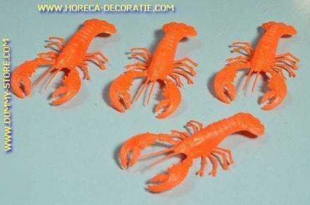 Mini kreeft, 4 stuks - 110x60 mm - Visdummy