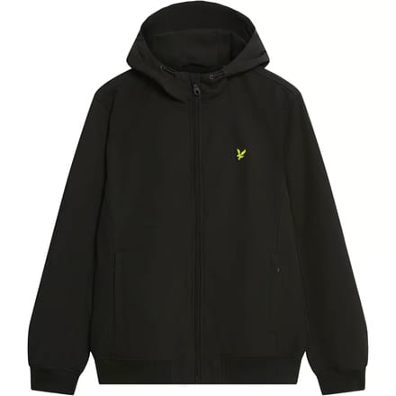 Lyle & Scott - Jas Zwart Lyle&scott Mesh Back Softshell Jacket Jackets Zwart Jk2200v