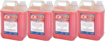 Claudius Douchegel Granaatappel 5 liter - set van 4 stuks - Showergel