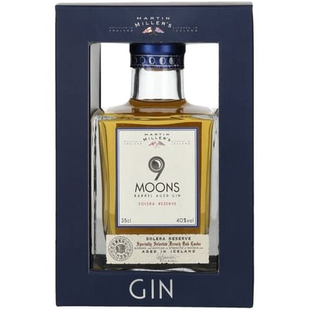 Martin Miller's Gin Martin Miller's 9 Moons Solera Reserve Barrel Aged Gin 40% Vol. 0,35l in geschenkverpakking