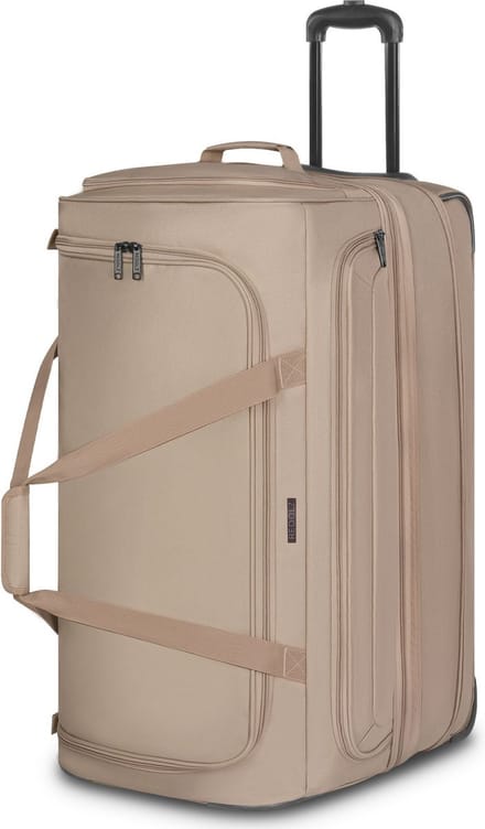 REDOLZ Reistas Trolley Duffle Essentials Wheeled Duffle Exp. Beige 70cm