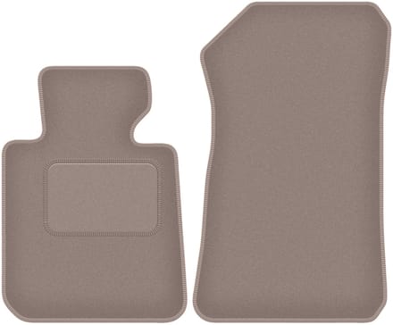 Beige voormatten voor: BMW 1 E82 coupé (2004-2011)